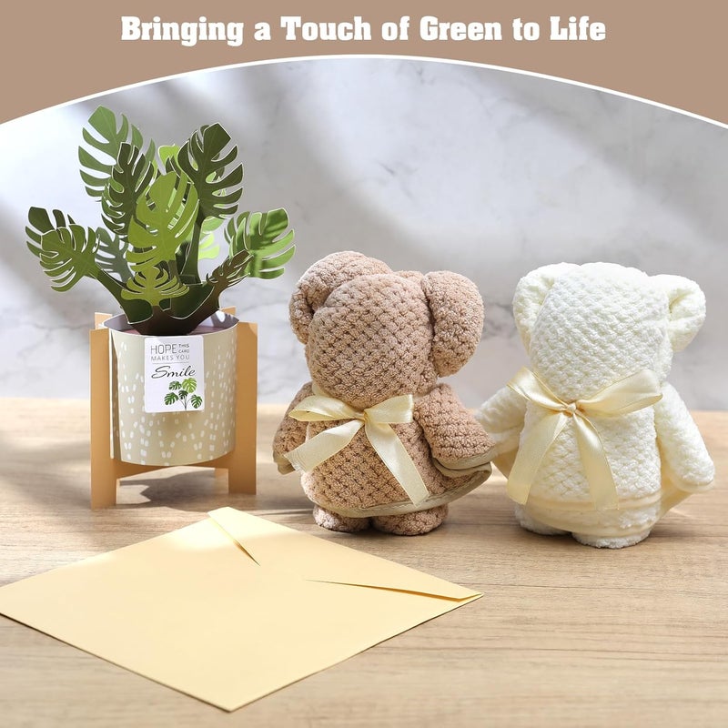 Grajar House Warming Gifts New Home, 12 Pcs Housewarming Gifts Basket for New House with Gift Box Packaging, 3D Botanical Greeting Card, Cutting Board for Couple, Closing Gifts for Home Buyers - Image 2